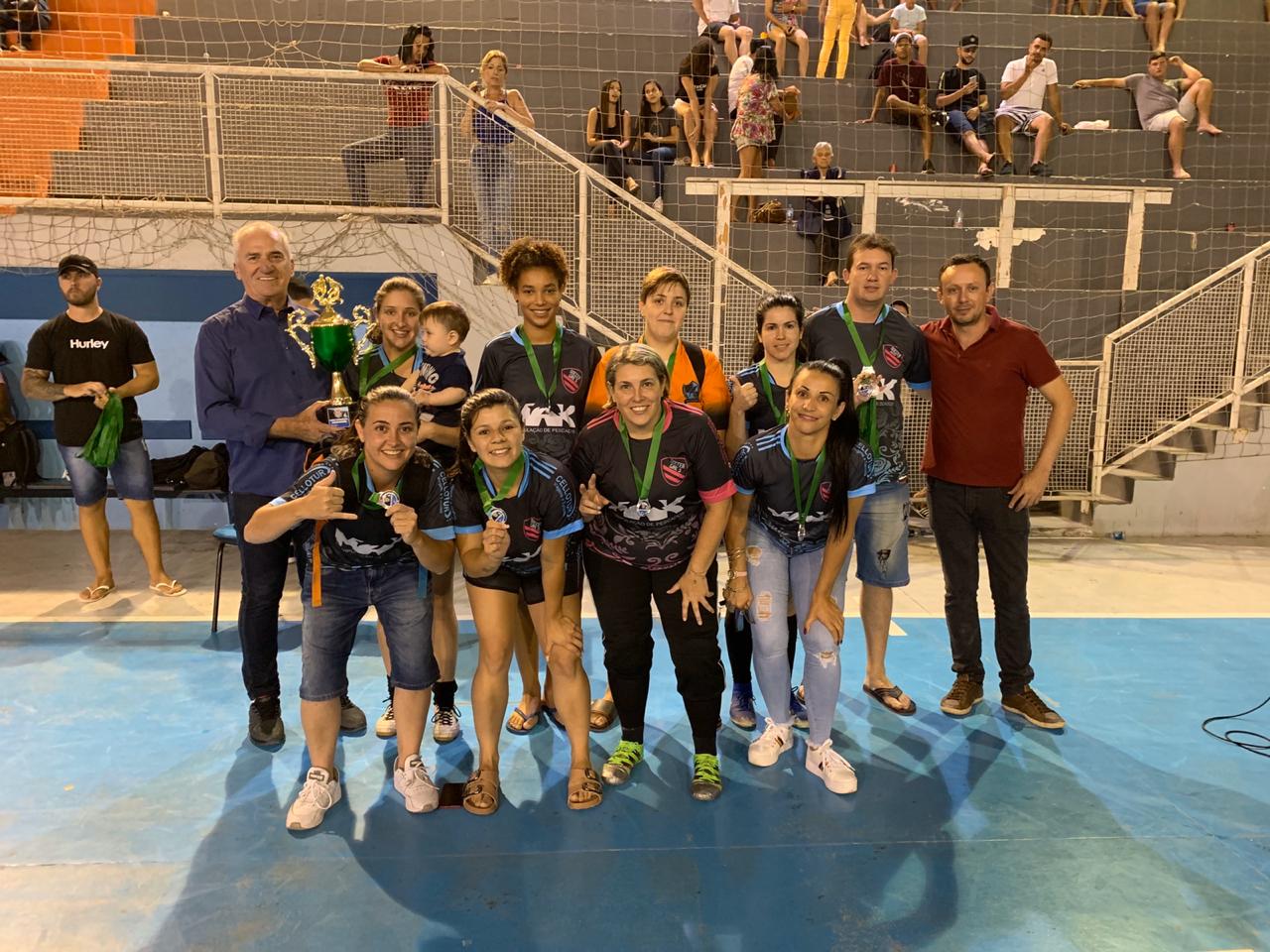 É!! CAMPEÃO!!!! - SUCATAS REZENDE E BASE FEMININA FICAM COM O TÍTULO DA COPA FUTSAL DE BARRA VELHA