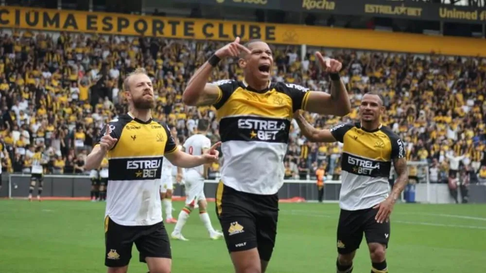 Criciúma é o primeiro time catarinense no ranking nacional da CBF