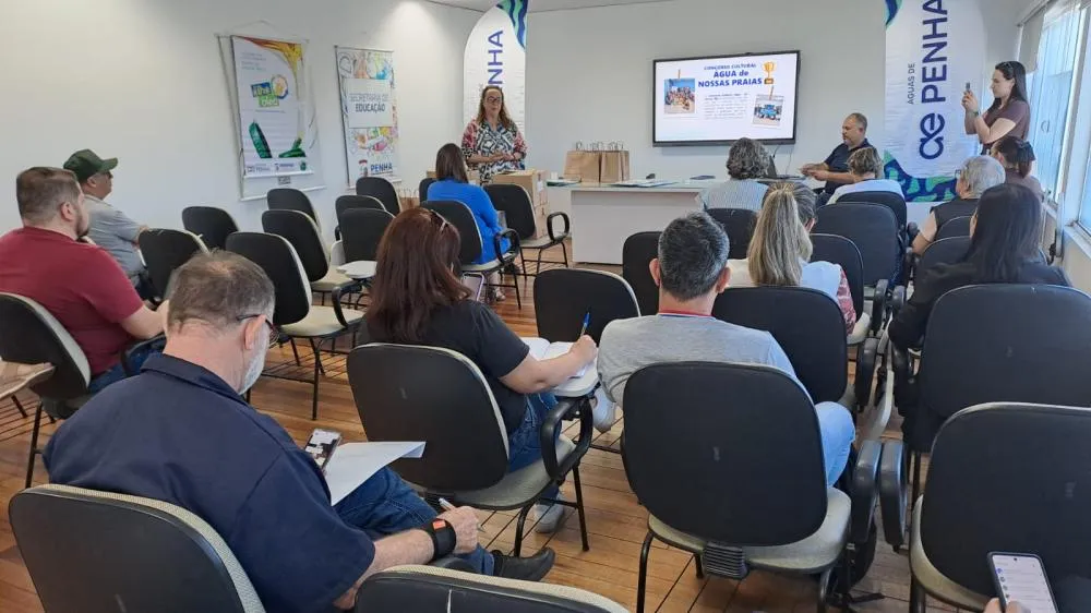 Projeto Saúde Nota 10 leva consciência ambiental a mais de 500 alunos da rede pública de Penha, em 2025