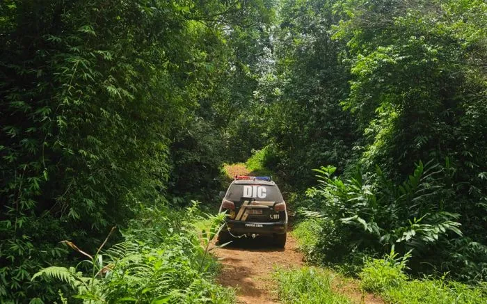 Imagens da Polícia Civil mostram onde corpo de Isabela foi enterrado pelo pai