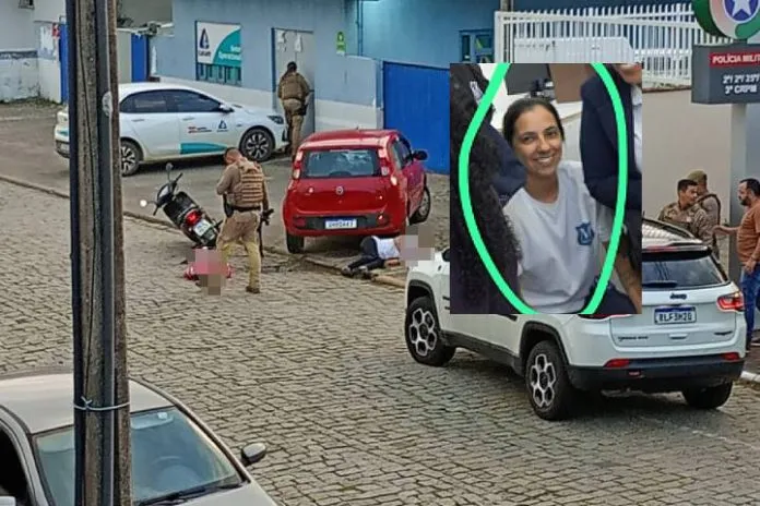 Mulher é assassinada em frente Pelotão da PM em Balneário Piçarras quando ia pedir socorro