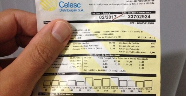 Olha o bolso: Celesc cobrará valores retroativos nas próximas faturas de energia