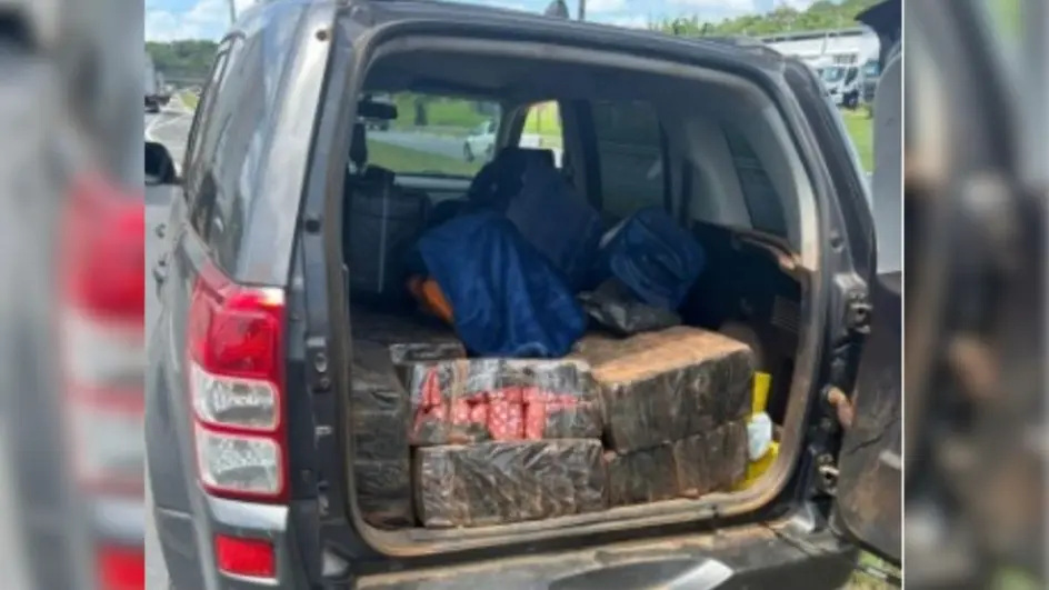 Homem é preso com quase R$ 1 milhão em maconha em Joinville