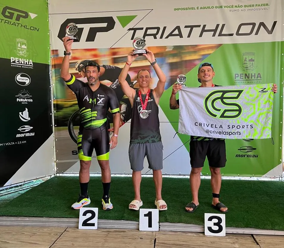 Triatleta penhense, Alessandro de Novais, vence o GP Sprint MTB de Penha
