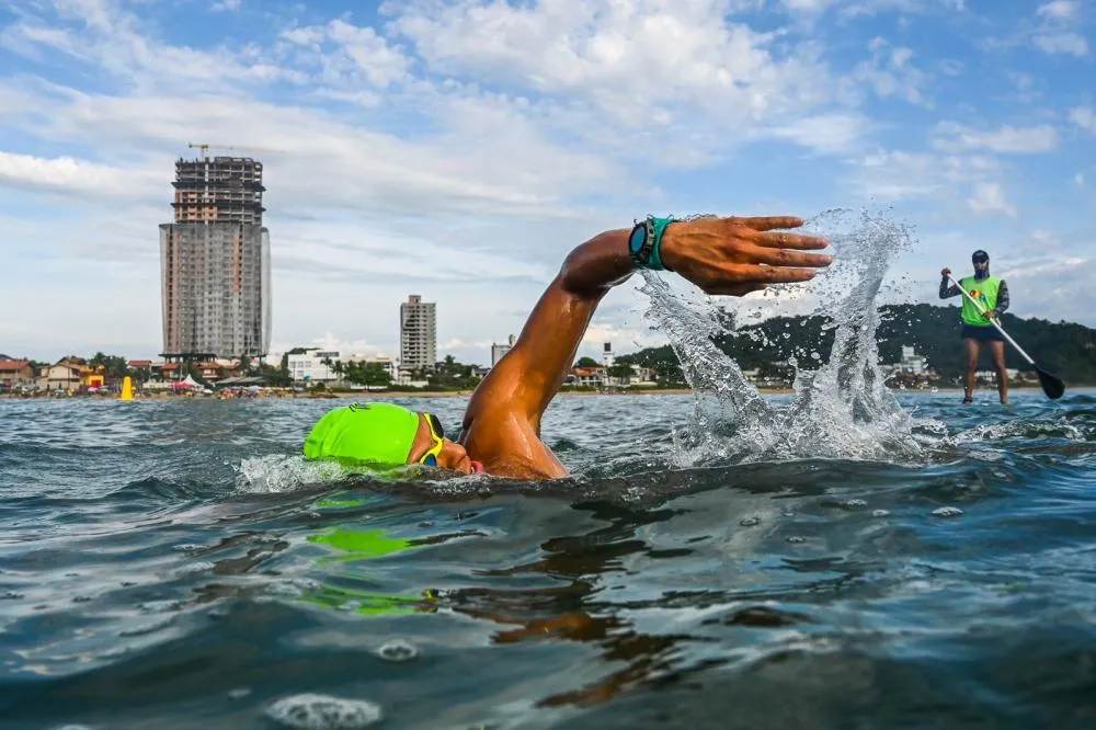 Balneário Piçarras recebe circuito de Maratona Aquática e Aquathlon neste fim de semana