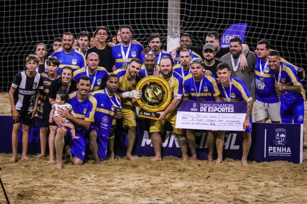 Ukisobrou (Livre), Sexta Ferino (Veteranos) e União (Sub-16) do Areião de Penha 2026 