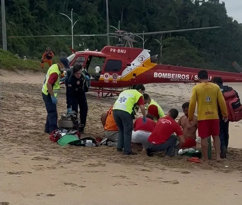 Turista mineiro morre afogado na praia do Quilombo em Penha