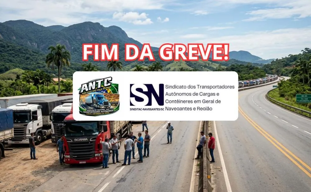 Greve dos caminhoneiros chega ao fim em Santa Catarina