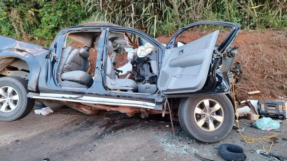 Acidente brutal deixa três mortos e quatro feridos na BR-282 em Chapecó
