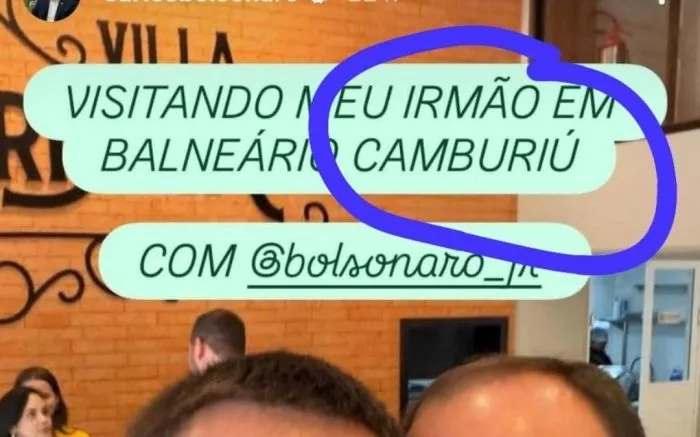 Pré-candidato a senador por SC escreve errado o nome de Balneário Camboriú