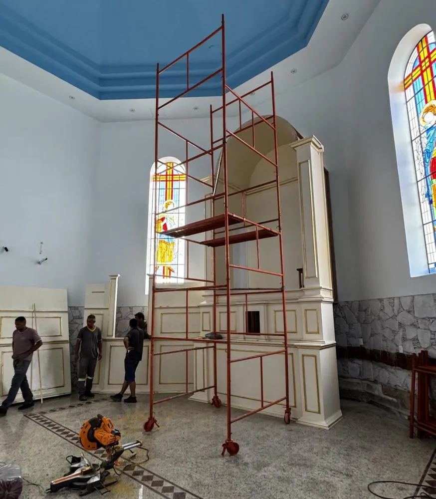 Novo altar do Santuário Senhor Bom Jesus será inaugurado durante as celebrações dos 150 anos de Araquari