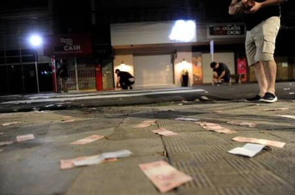 Deu no Fantástico: Cerca de R$ 80 milhões foram roubados em assalto a banco de Criciúma