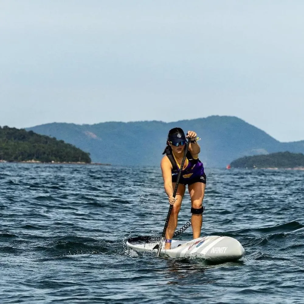 Atleta de penhense Rebeka Klotz vai “remar” nos Jogos Sul-americanos da Juventude Panamá 2026