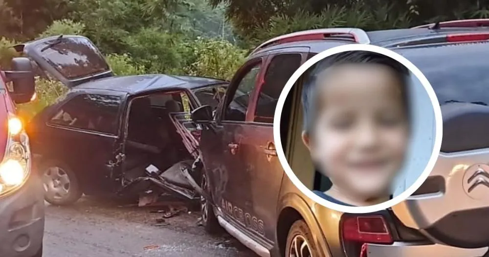 Menino de 3 anos morre uma semana após acidente na BR-280 em na Serra de Corupá 