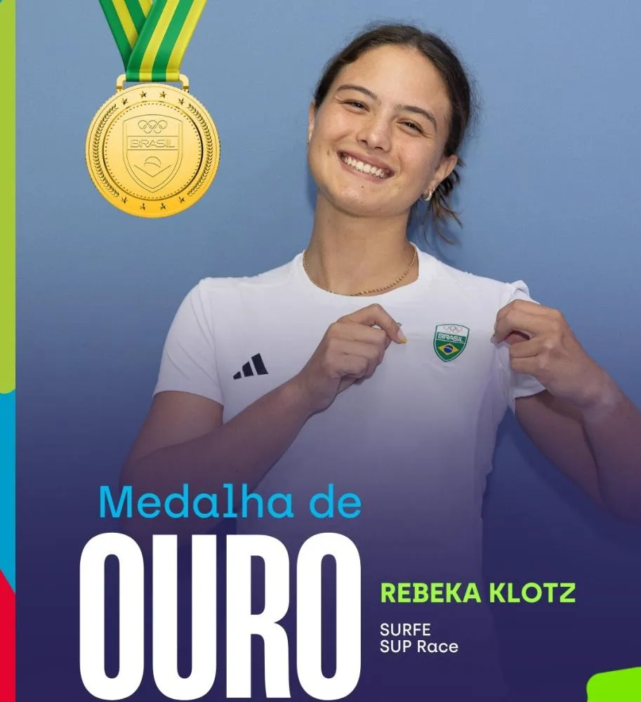 Atleta penhense Rebeka Klotz é medalha de ouro nos Jogos Sul-Americanos da Juventude 2026 no Panamá