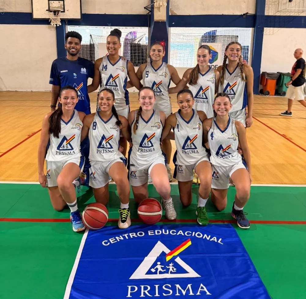 Colégio Prisma se classifica para as quartas de final da Liga Prata no basquete feminino nos JEBs no DF