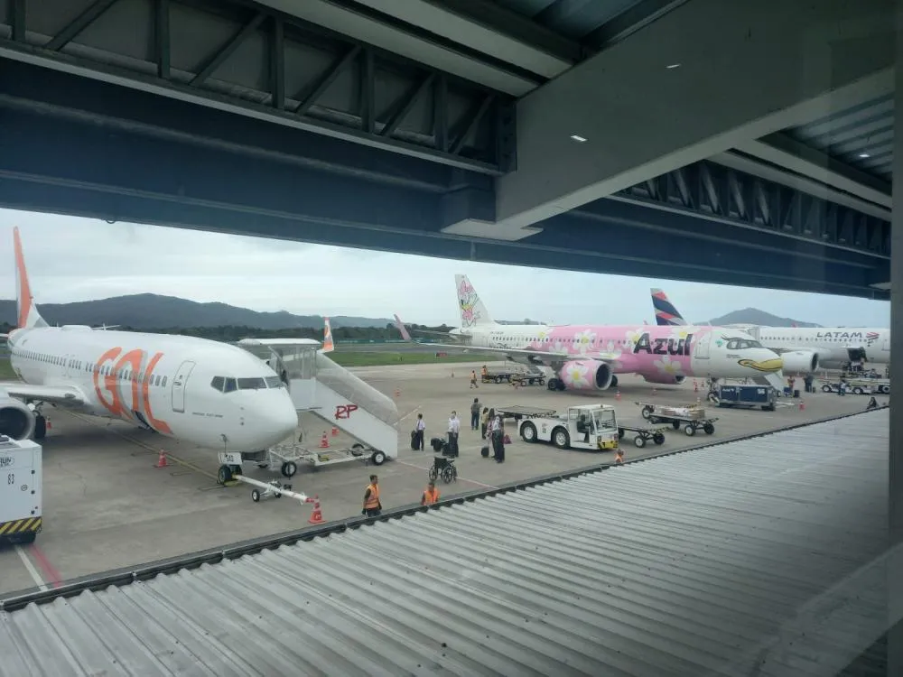 Aeroporto de Navegantes cresce 6% no primeiro trimestre de 2026