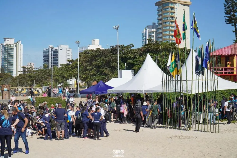 Dia do Escoteiro será comemorado com evento e ação social na Praia Central de Balneário Piçarras