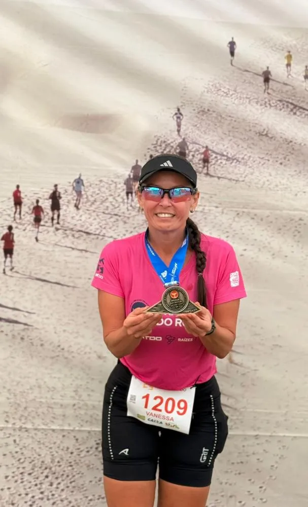 Atleta de Penha conquista pódio do Mountain Do na Praia do Rosa em Imbituba