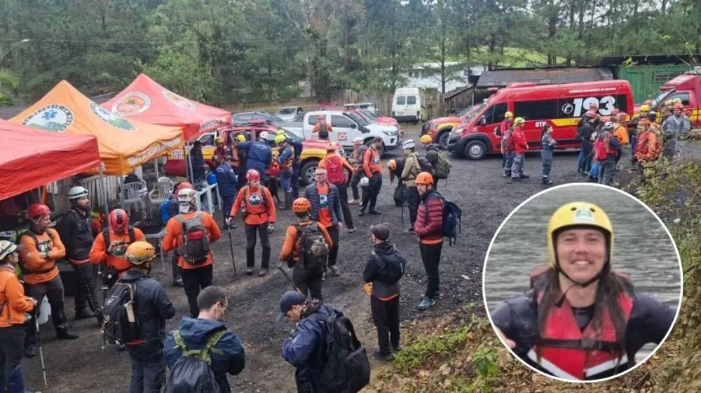 Força-tarefa faz buscas por trilheiro desaparecido após subir o Morro Pelado em Joinville
