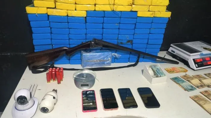 PM estoura depósito com R$ 5 milhões em cocaína no bairro Itaipava em Itajaí