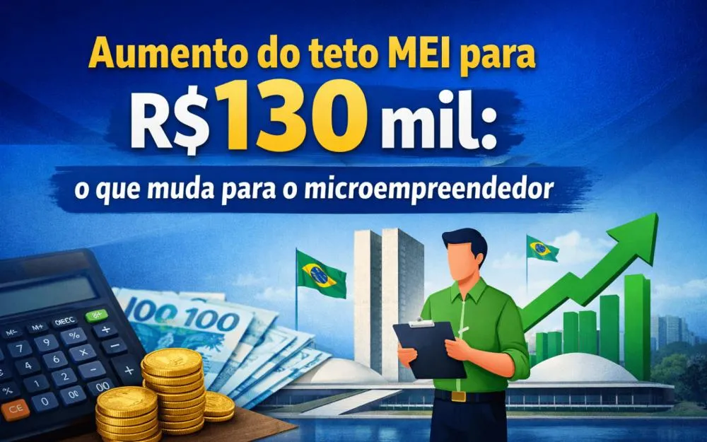 MEI poderá faturar até R$ 130 mil por ano