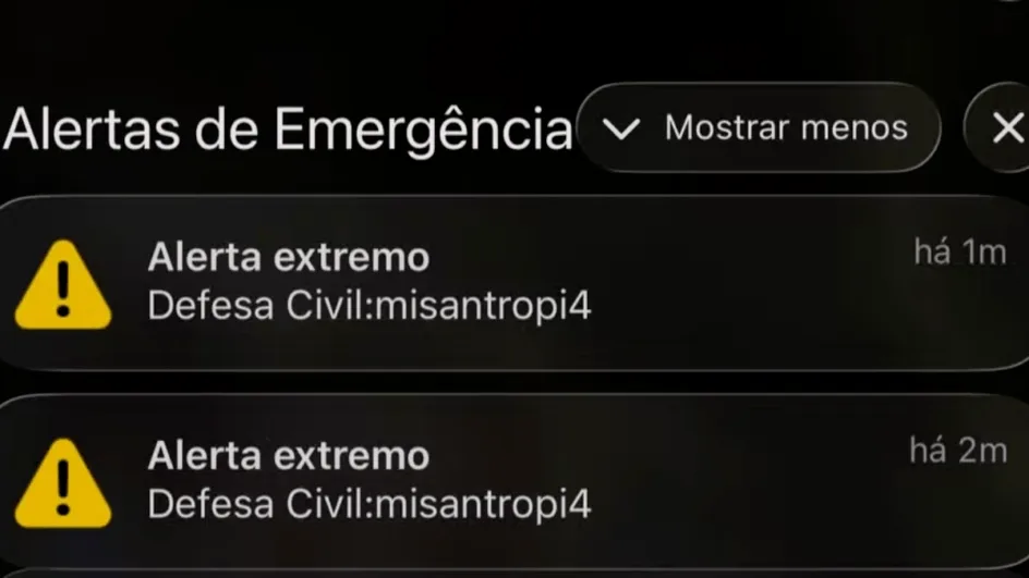 Ataque hacker dispara mensagem estranha em celulares do país