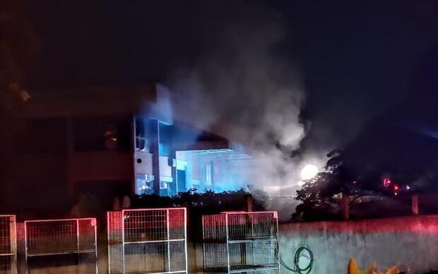 Sinistro: Incêndio destrói parte da fábrica da Malwee em Jaraguá do Sul