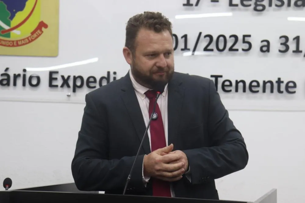 Diego Matiello assume a Presidência da Câmara de Penha após sucessão prevista no Regimento Interno