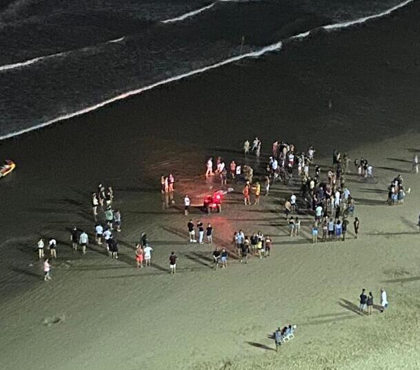 Afogamento: Jovem morre afogado na praia Central de Balneário Camboriú