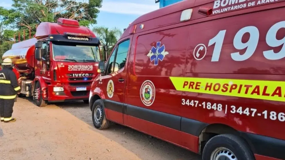 Crianças são retiradas de refeitório e adultos passam mal após vazamento de gás em creche de Araquari