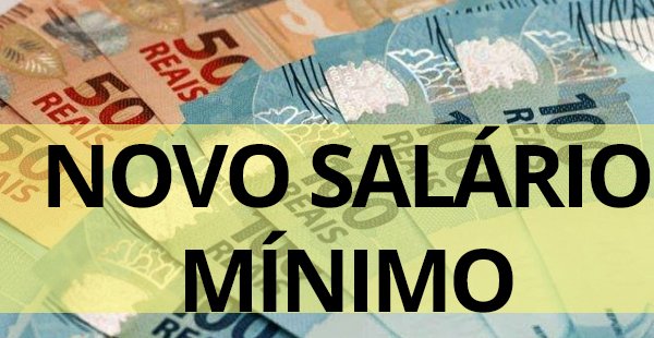 Novo salário mínimo será de R$ 1.100 a partir de 1º de janeiro