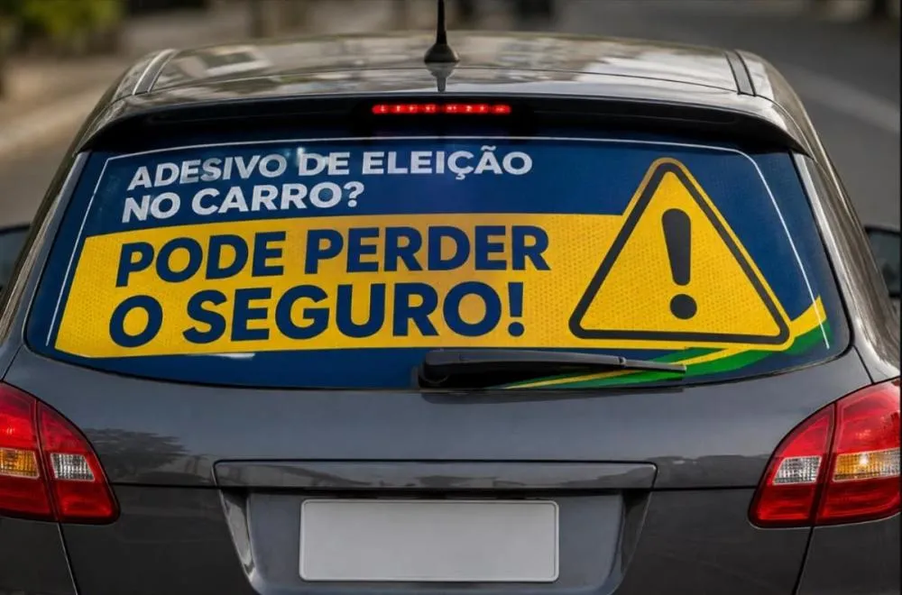 Propaganda eleitoral no carro pode cancelar a cobertura do seguro
