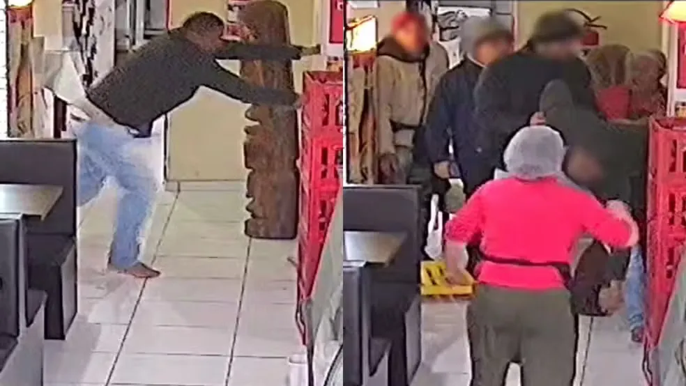 Mulher esfaqueada por ex em restaurante no Centro de Penha deixa UTI