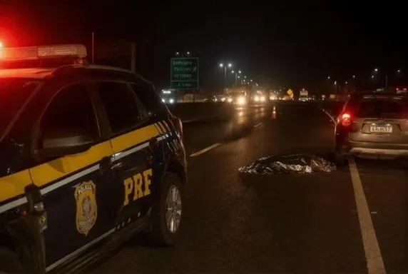 Mulher morre atropelada na BR-101 em Balneário Piçarras