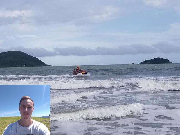 Corpo de jovem que desapareceu no mar em Balneário Barra do Sul é encontrado na praia do Ervino
