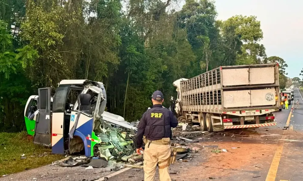 Identificadas as vítimas do acidente grave na BR-373 no Paraná