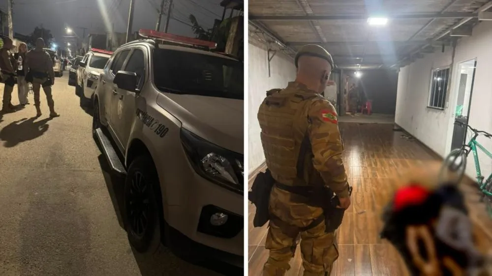 Dois jovens morrem em confronto com a PM o bairro Imaruí em Itajaí