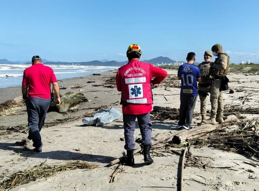 Corpo encontrado em Navegantes é de morador de Itajaí que estava desaparecido desde sábado 