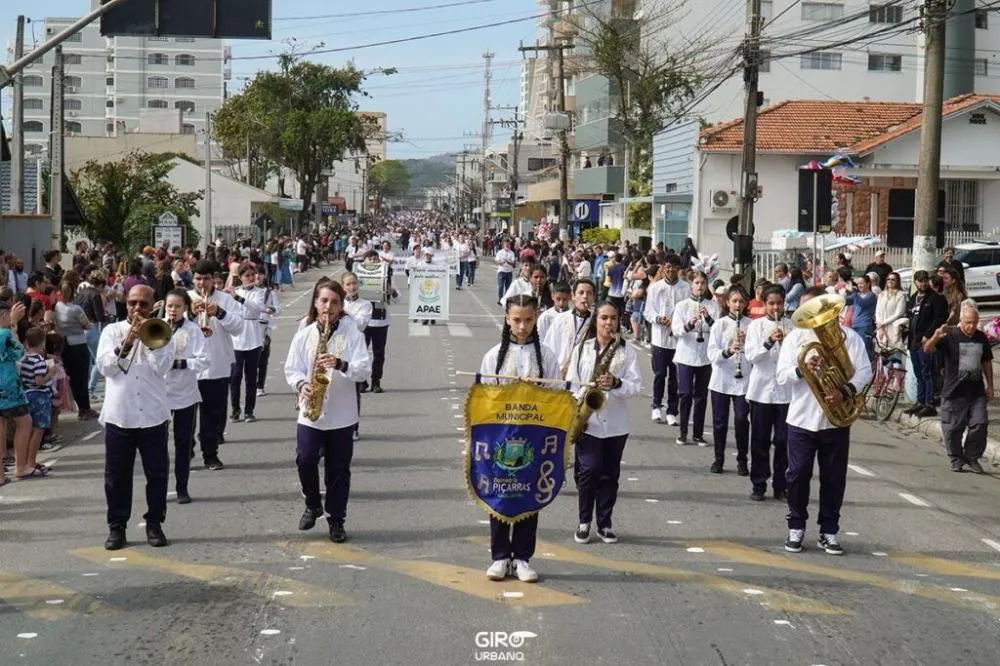 Balneário Piçarras e Penha terão desfile cívico de 7 de Setembro 
