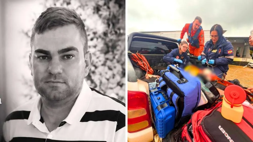 Homem que foi atingido na cabeça por árvore em bananal de Barra Velha morre após dias internado em Jaraguá do Sul