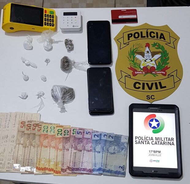 Homem de 31 anos é preso por tráfico de drogas em Barra Velha