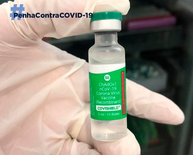 Boletim Coronavírus: Penha recebe 110 doses da vacina de Oxford-AstraZeneca