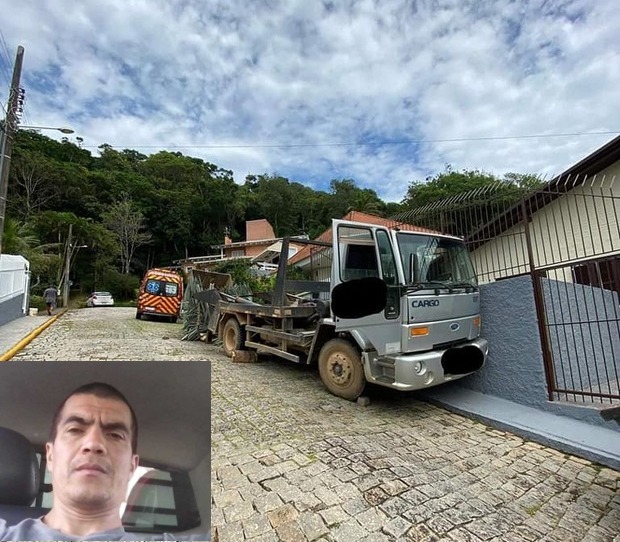 Barra Velha: Motorista morre prensando em um muro por caminhão na praia do Grant