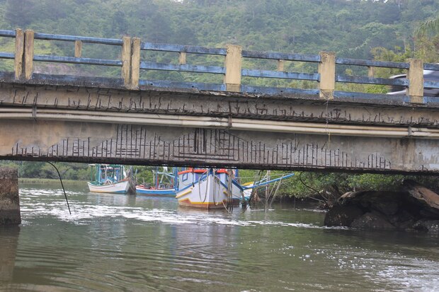 Já passou da hora: Penha e Navegantes projetam reconstruir ponte sobre o rio Gravatá na divisa entre os dois municípios