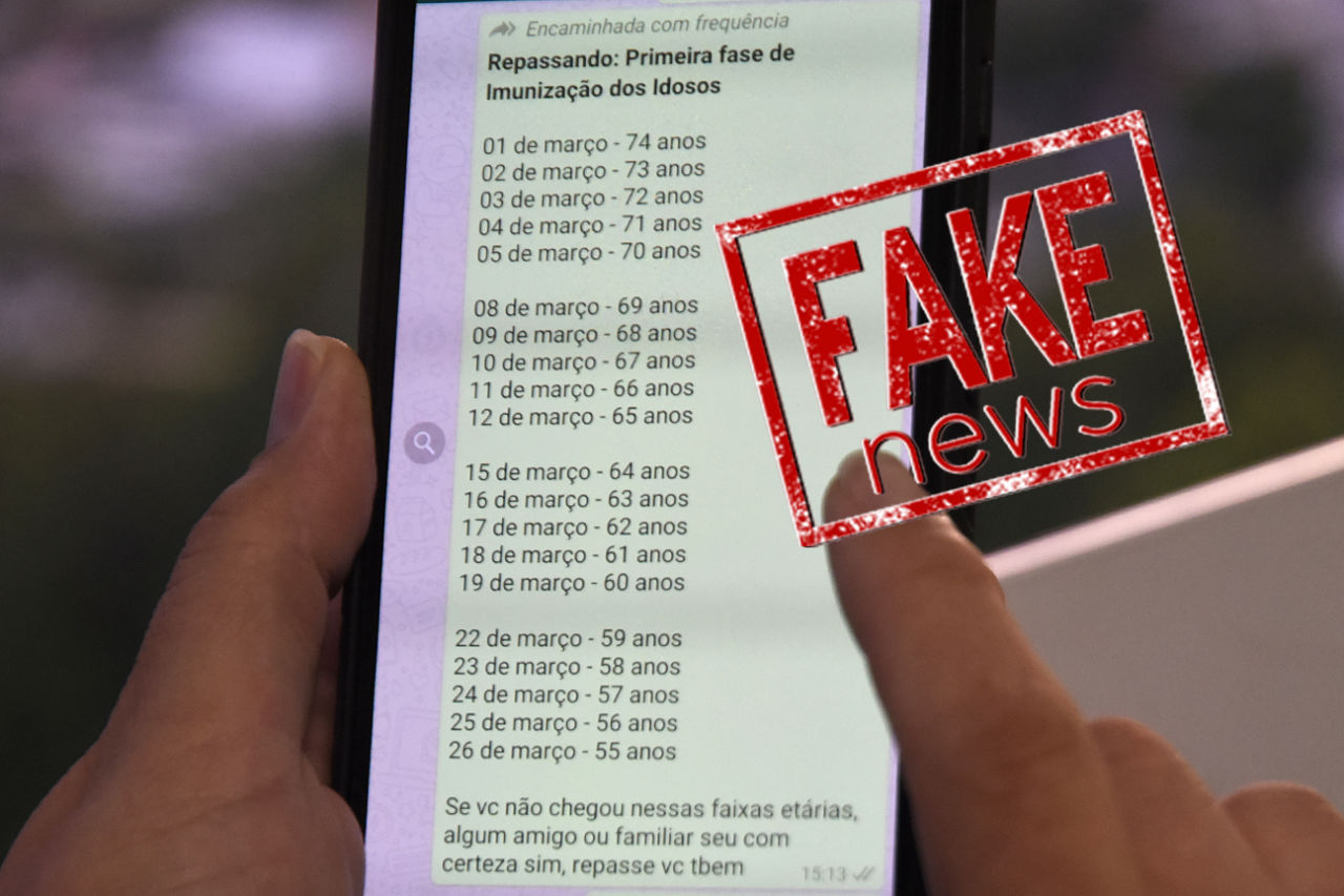 Boletim Coronavírus: Prefeitura de Navegantes diz que calendário de vacinação é fake news
