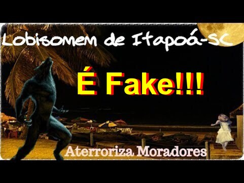 Mistérios da meia noite: Resgate de lobisomem em Itapoá que viralizou nas redes sociais é fake