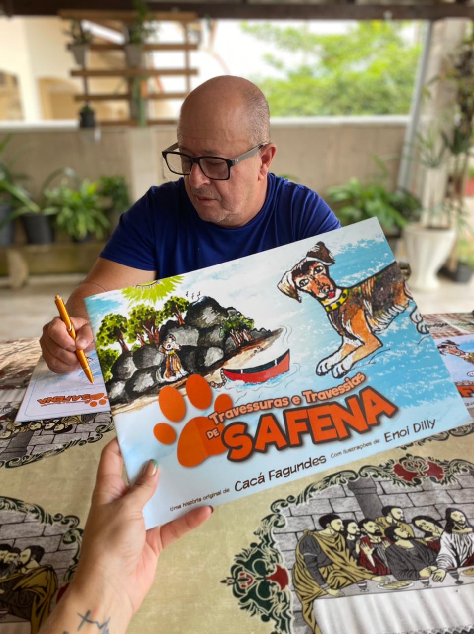 Barra Velha: Historiador Cacá Fagundes estreia na literatura infantil