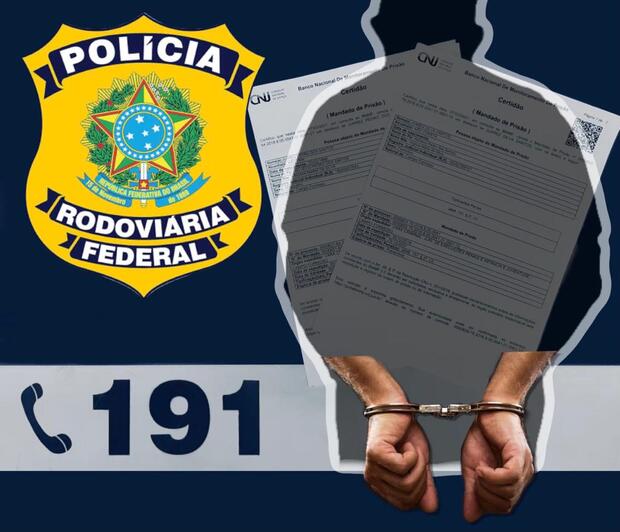 PRF captura na BR-101 procurado pela justiça de Balneário Piçarras