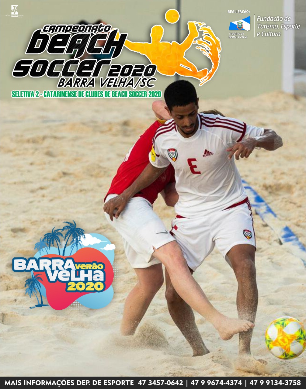 NA PRAIA: COMEÇA DOMINGO O FUTEBOL DE AREIA DE BARRA VELHA